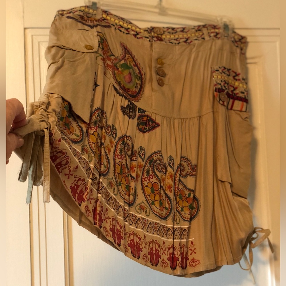 Desigual short bohemian skirt